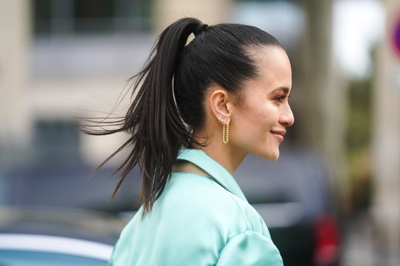 Stay-at-Home Summer Hair Trend: Slicked-Back High Ponytail
