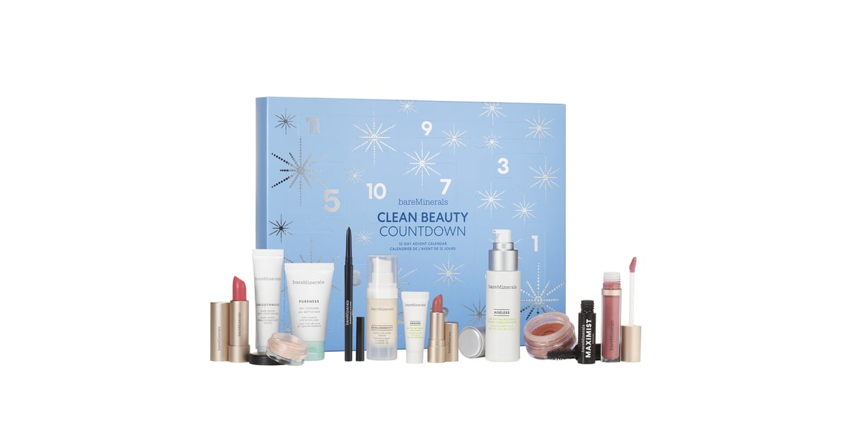 Best Beauty Advent Calendars BareMinerals Clean Beauty Countdown 12