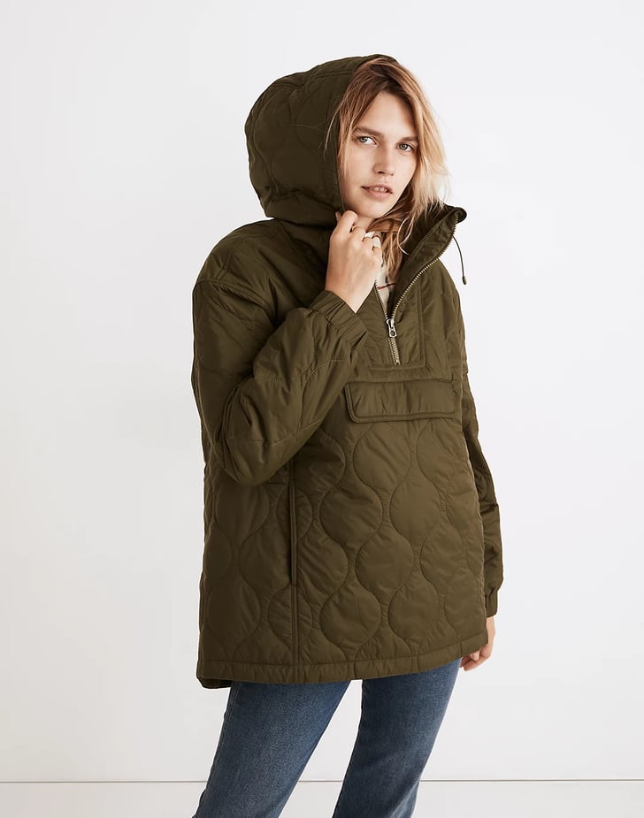For an EcoConscious Pick Madewell Quilted Packable Popover Puffer