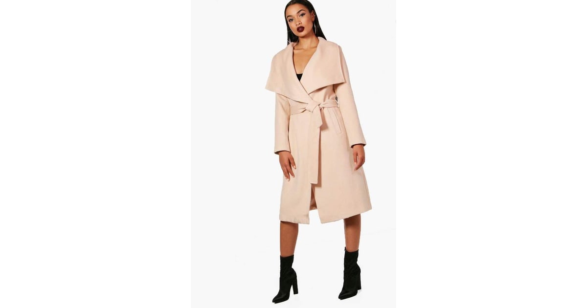 Meghan markle store waterfall coat