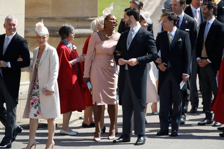 serena williams royal wedding outfit