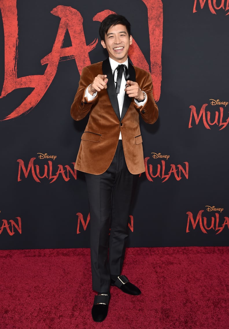 Jimmy Wong at the World Premiere of Mulan in LA
