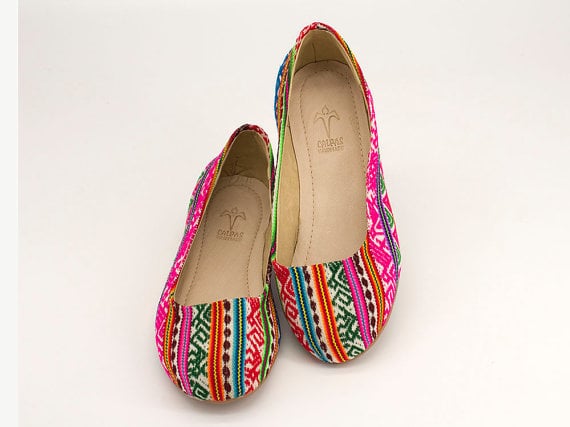 Colorful Ballerina Shoes