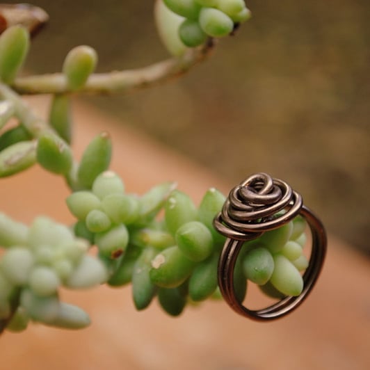 Handmade Infinity Ring