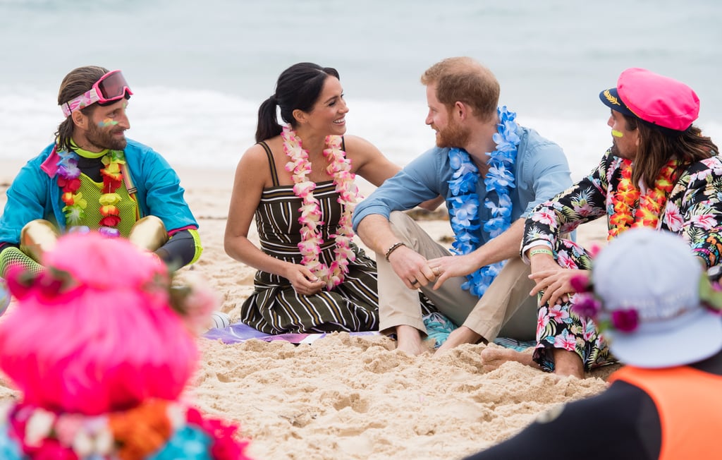 Prince Harry Talking Mental Health on Bondi Beach