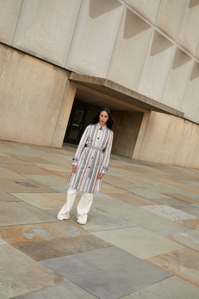 A Shirtdress Over Pants from the Rosetta Getty Spring 2020 Collection