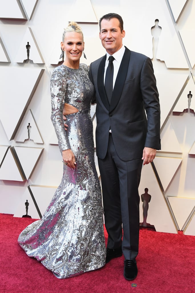 Molly Sims and Scott Stuber at the 2019 Oscars