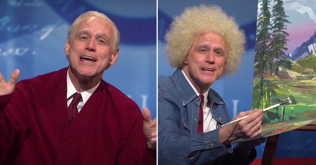 Snl Watch Jim Carrey As Joe Biden In Town Hall Skit Popsugar Entertainment