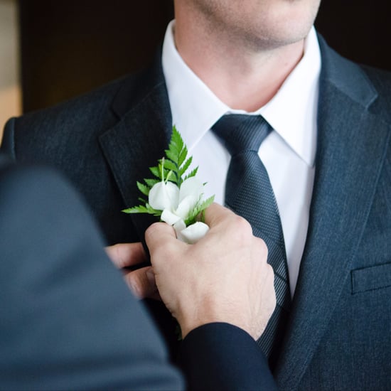 A Legally Blind Man Wears Special Glasses at His Wedding