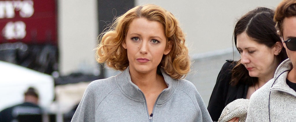 Blake Lively on the Set of Her New Movie October 2015