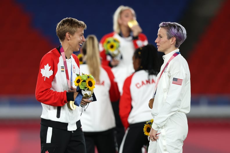 Megan Rapinoe Congratulates Quinn After Canada Beat USWNT