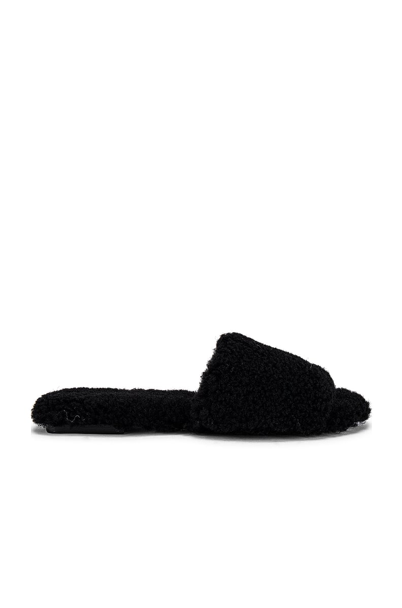 Cozy Slides: Raye Shearling Sandal