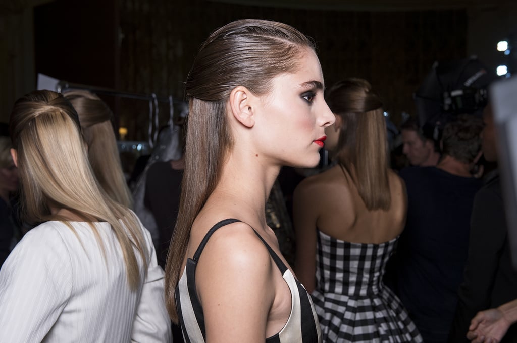 Carolina Herrera Wedding Hair Fashion Week
