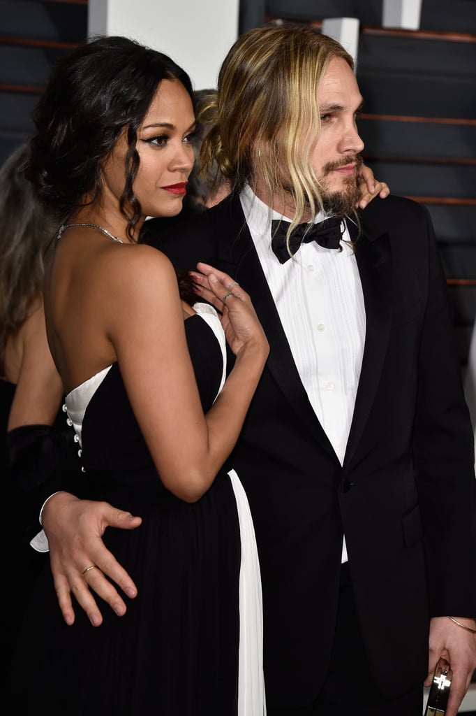 Zoe Saldana at the Oscars 2015 Pictures