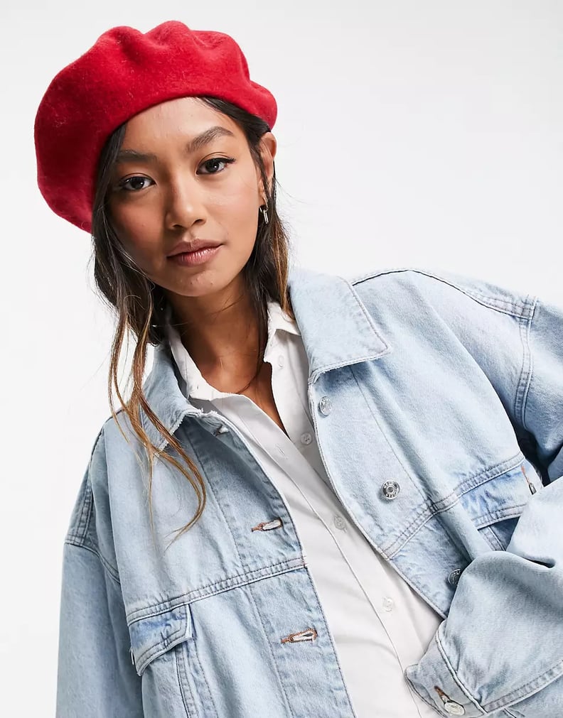 Best Wool Beret For Women: ASOS Design Wool Beret