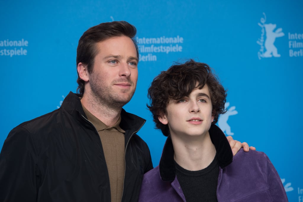 Armie Hammer and Timothee Chalamet Pictures