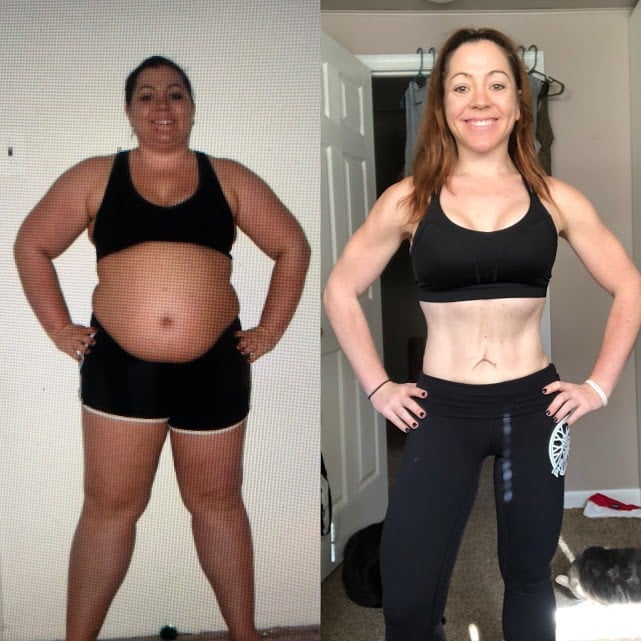 90 Pound Weight Loss Story Before And After Popsugar Fitness Uk 0982