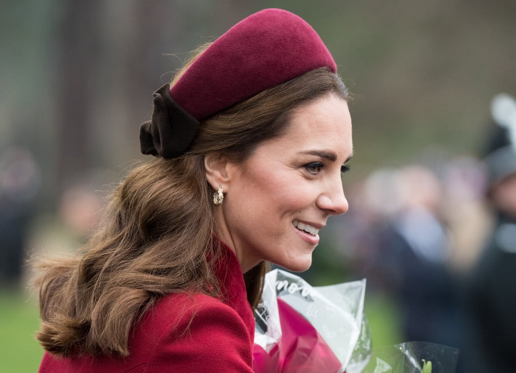 Kate Middleton on Christmas Day in 2018