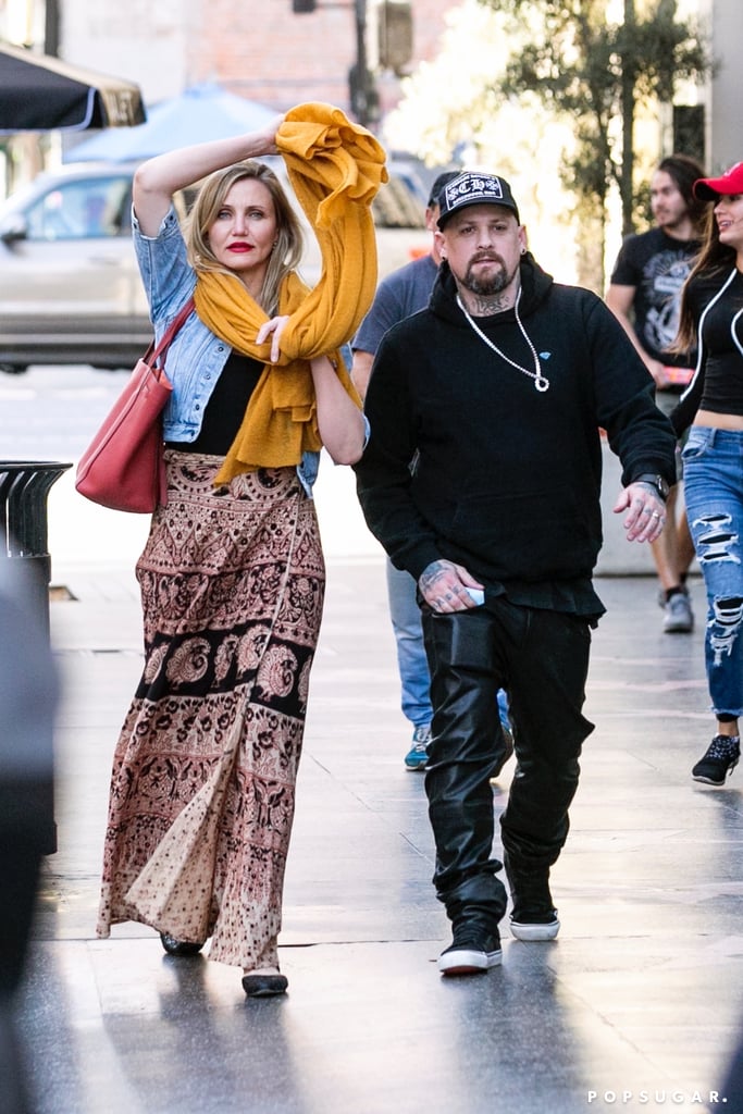 Benji Madden and Cameron Diaz Out in LA December 2017