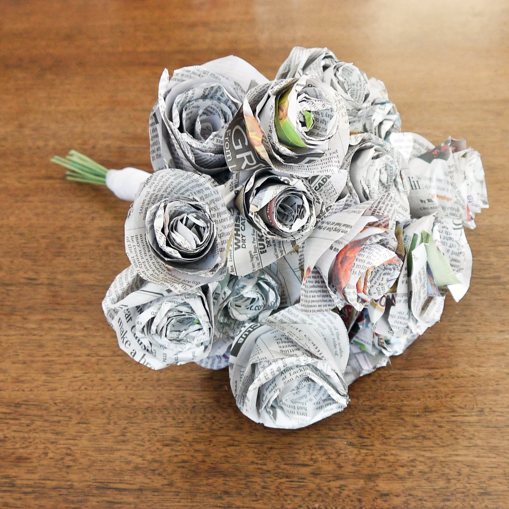 DIY Paper Flower Kit - Materials & Instructions for DIY Wedding