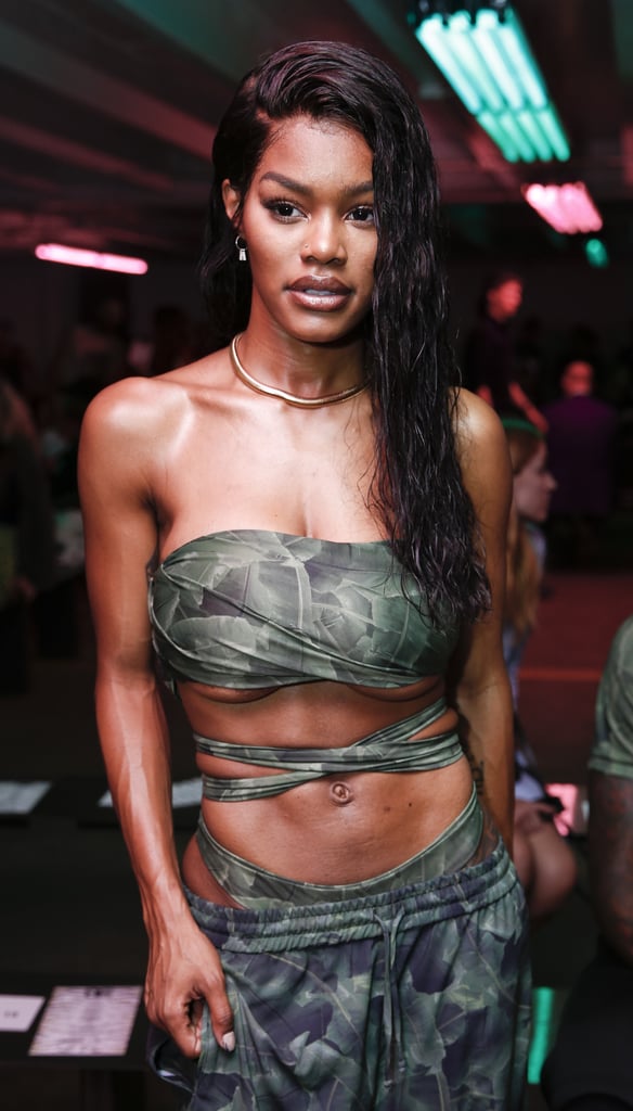 As Is Teyana Taylor, Who Embraced the Trend Both on and Off the Runway