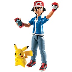 Ash and Pikachu Figures