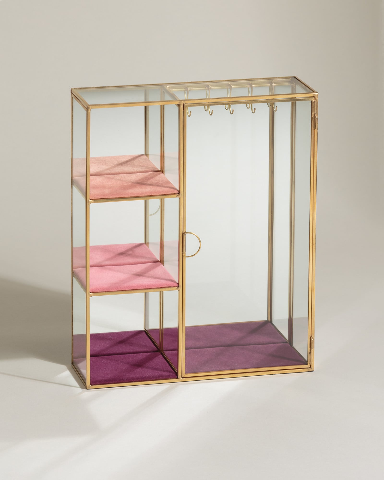 Oliver Bonas Gold Glass Pink Jewellery Cabinet 15 Stylish Mother S Day Gifts At Every Price Point Popsugar Fashion Uk Photo 9