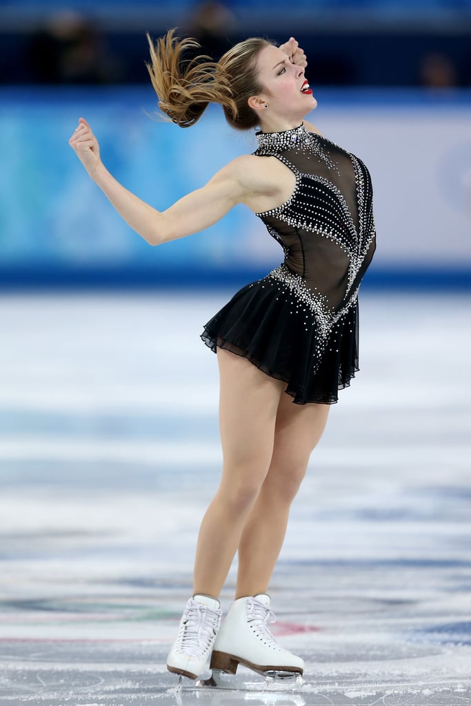 Ashley Wagner Usa Womens Figure Skating Hair At Sochi Olympics 2014