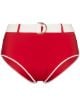 Belted High-Waisted Bikini Bottoms