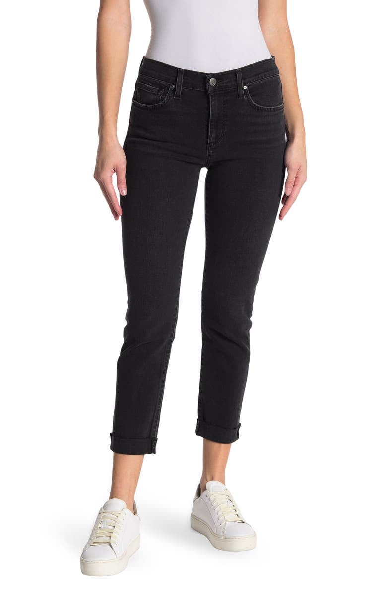 Everyday Jeans: Joes Mid Rise Straight Cropped Jeans