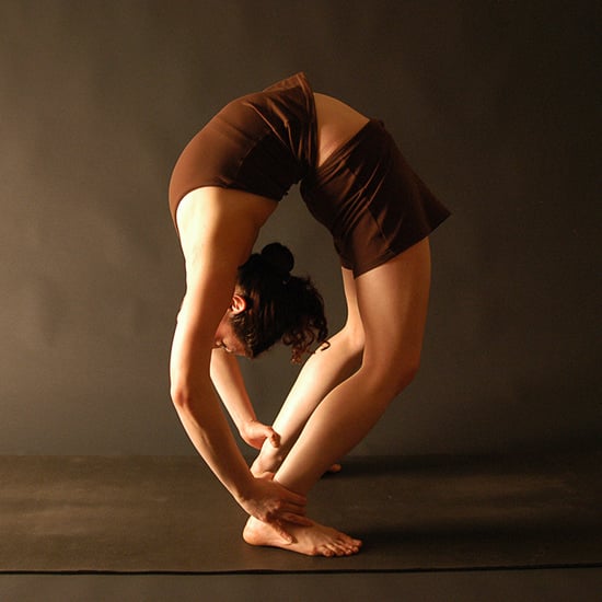 Advanced yoga poses. Young woman practicing Yoga pose. Woman