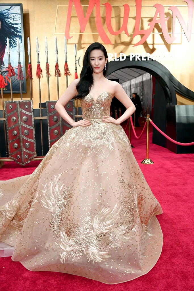 Liu Yifei at the Mulan Premiere