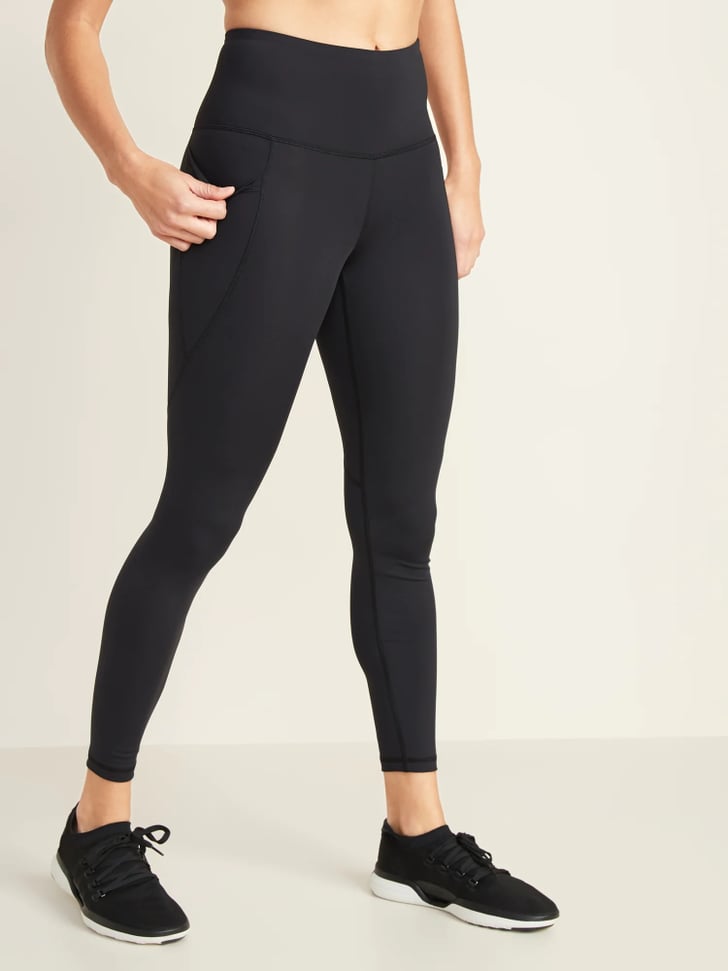 Yogalicious High Waist Ultra Soft 7/8 Ankle Length Leggings with Pockets