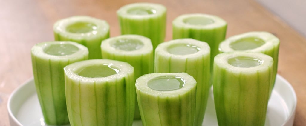 Cucumber Gimlet Shots