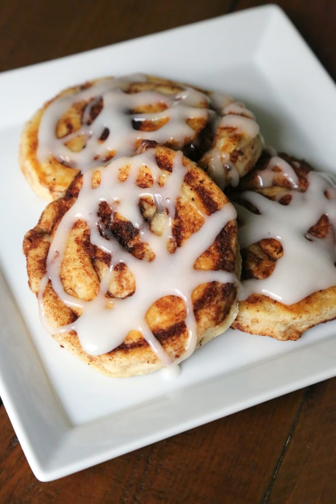 Fast and Easy Cinnamon Roll Pancakes