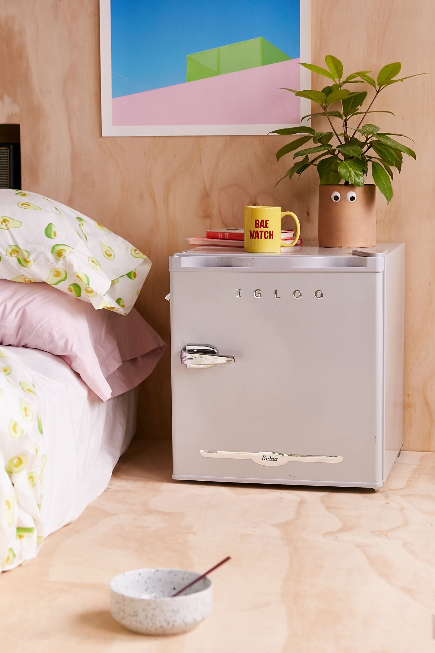 Designer Mini Fridges - Foter  Mini fridge in bedroom, Mini