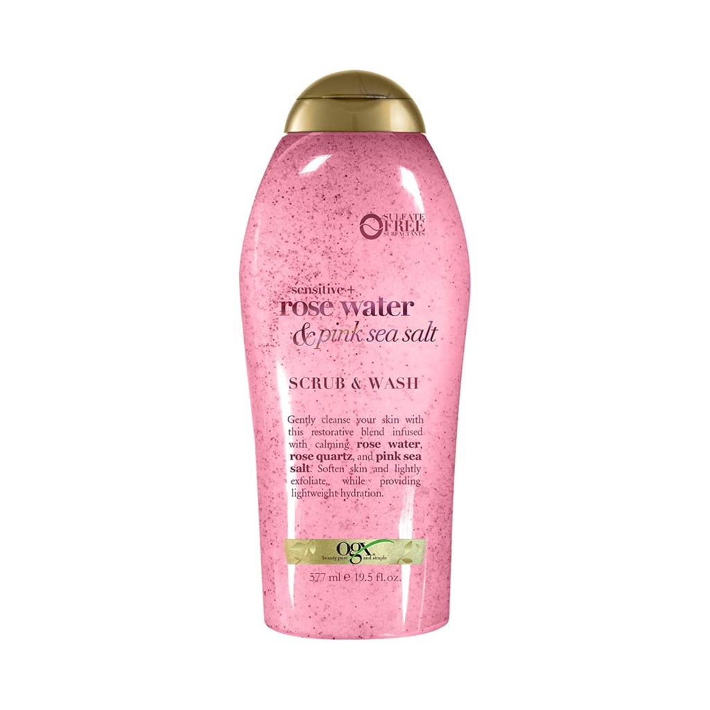 OGX Pink Sea Salt & Rosewater Body Scrub