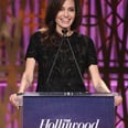 Angelina Jolie Honors Women Who "Refuse to Be Intimidated" During Powerful LA Outing