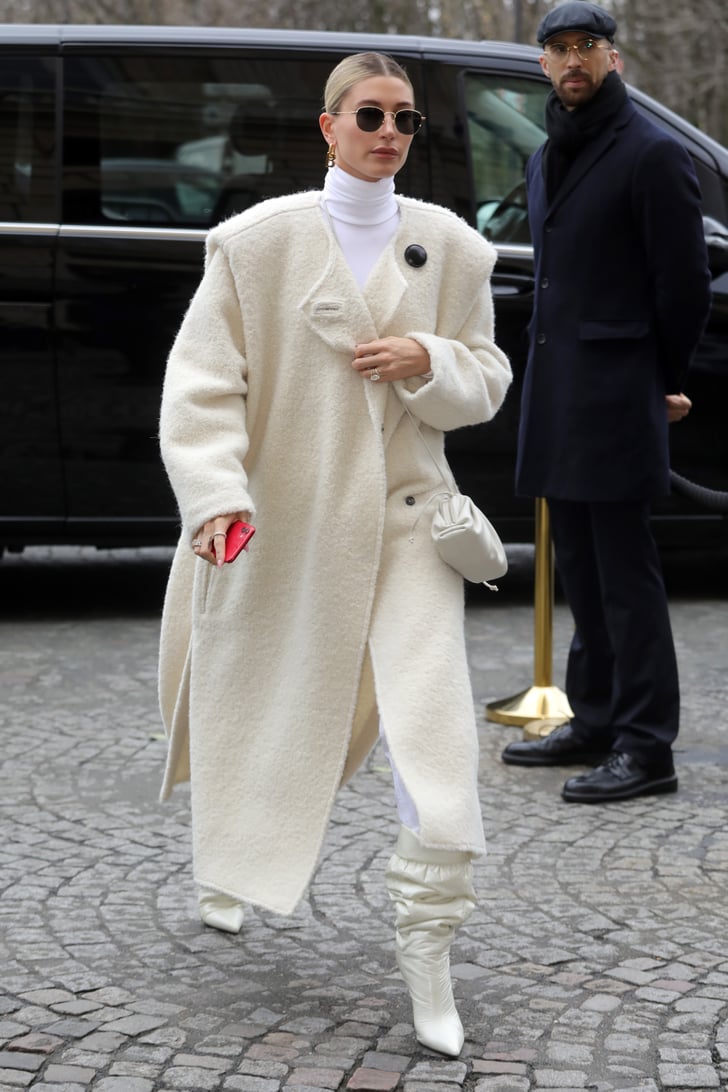 Hailey Bieber's Bright Looks For Paris Fashion Week | POPSUGAR Fashion ...
