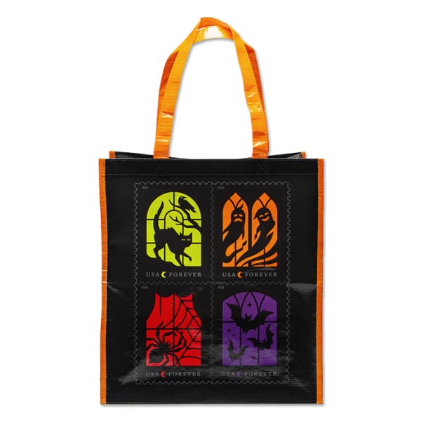 USPS Spooky Silhouettes Tote Bag