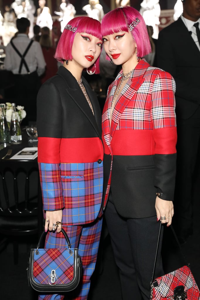 Ami Suzuki and Aya Suzuki at the British Fashion Awards 2019 in London