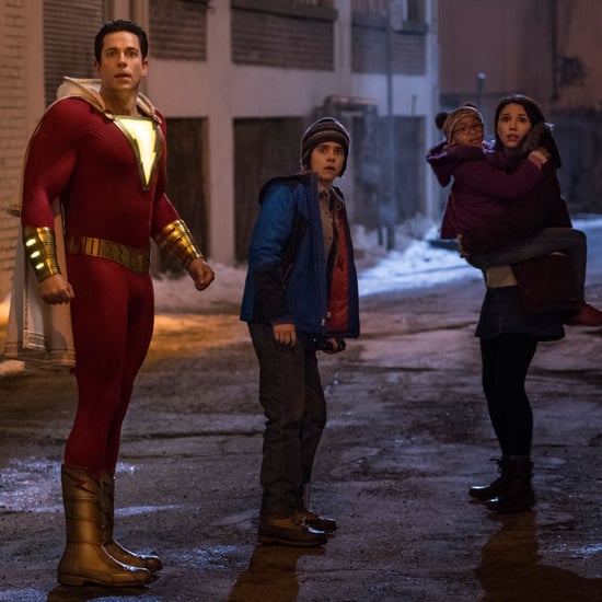 Who Plays the Older Superhero Family in Shazam?