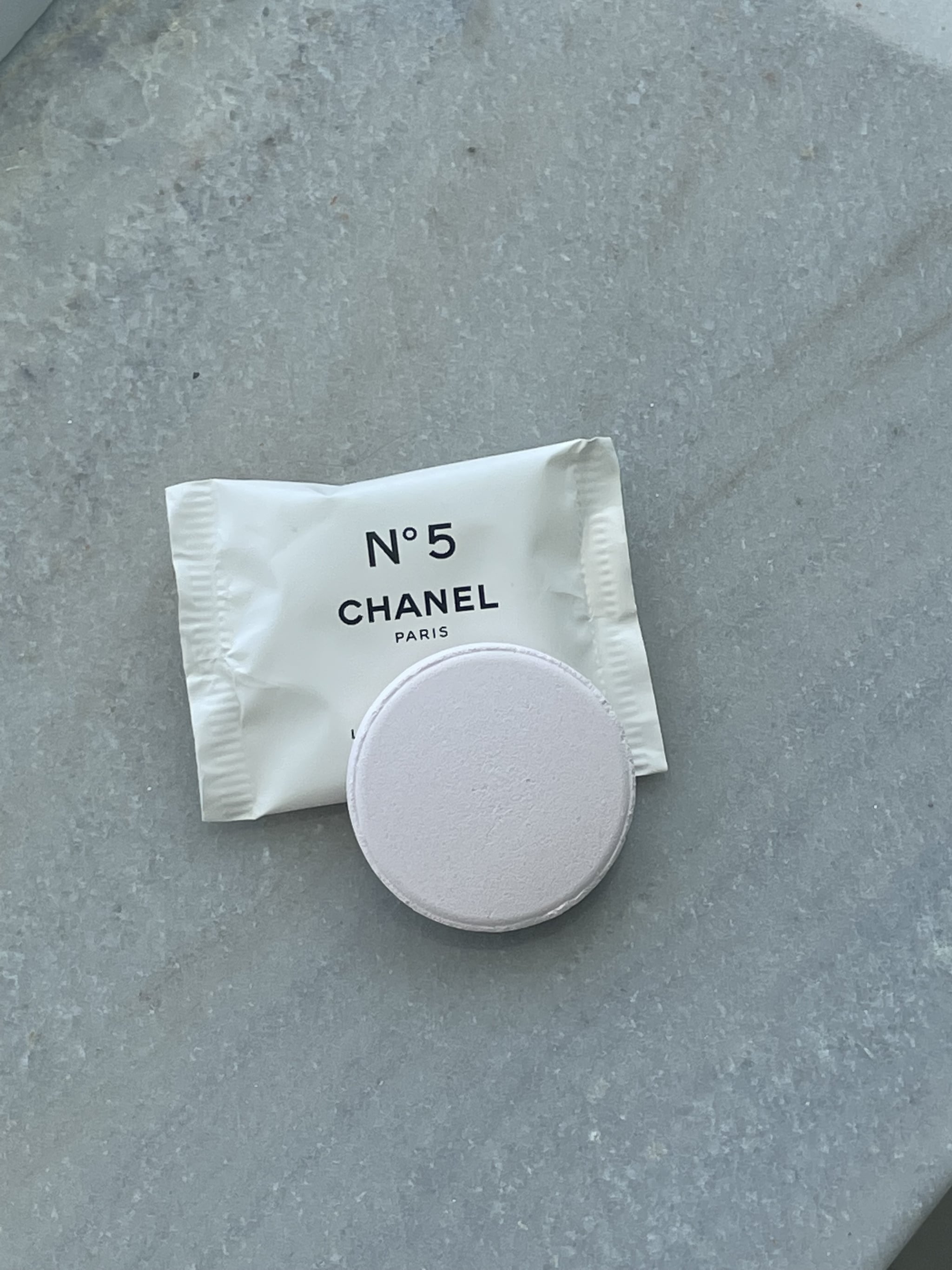 chanel no 5 bath tablets