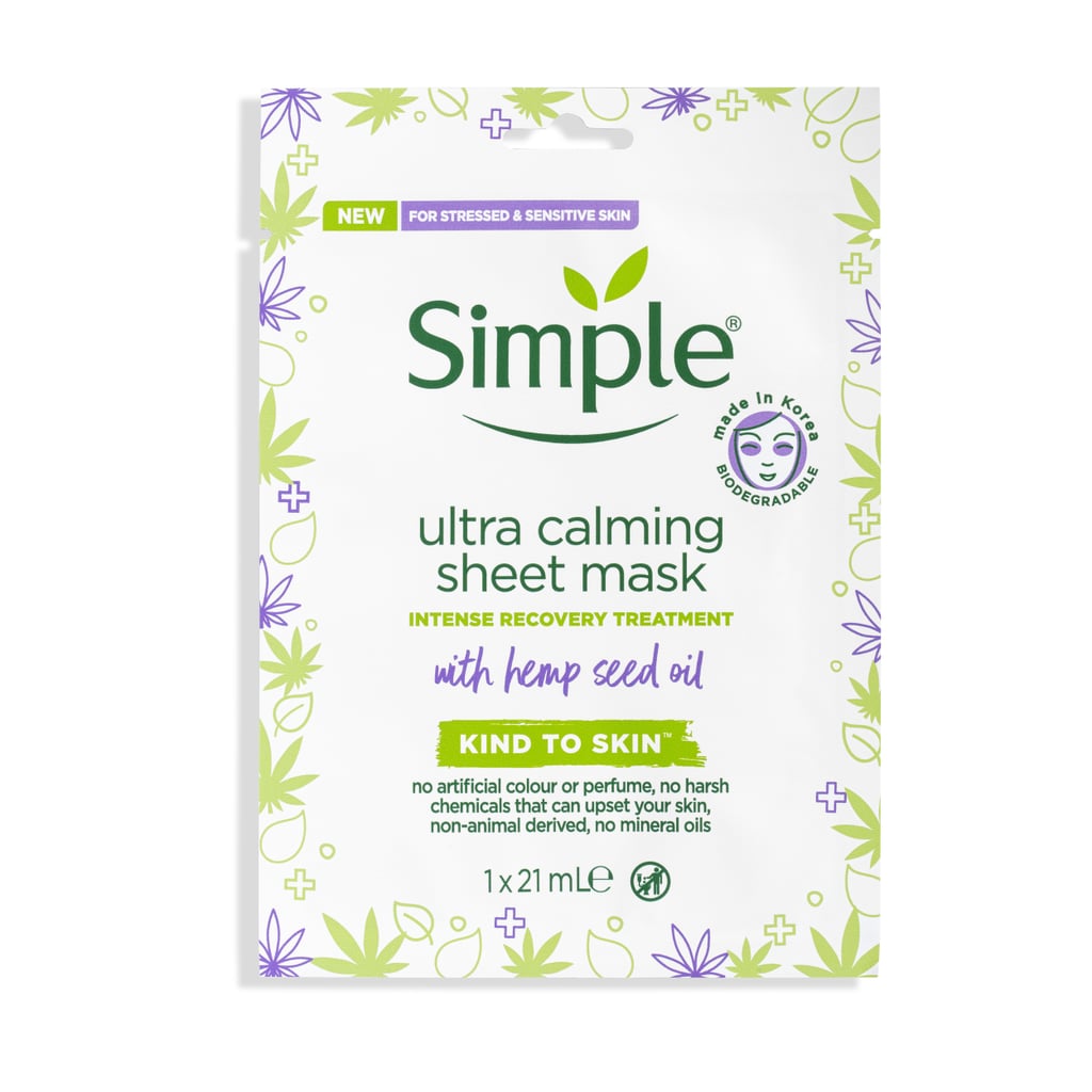 Simple Ultra Calming Sheet Mask