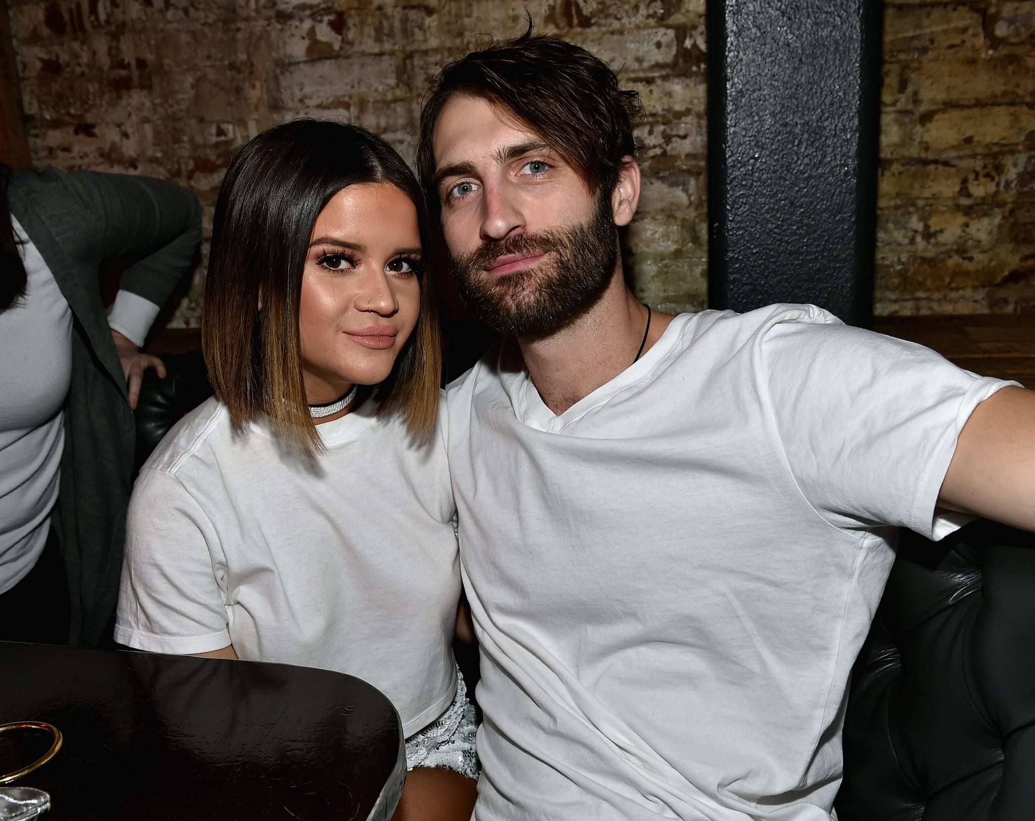 NASHVILLE, TN - JANUARY 14: Maren Morris and Ryan Hurd attend the Nashville Opening of Dierks Bentley's Whiskey Row on January 14, 2018 in Nashville, Tennesse  (Photo by John Shearer/Getty Images for Dierks Bentley's Whiskey Row Nashville)