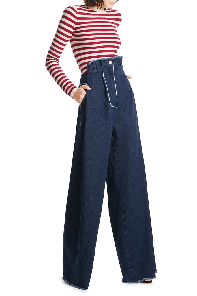 Natasha Zinko High Waisted Flared Jeans