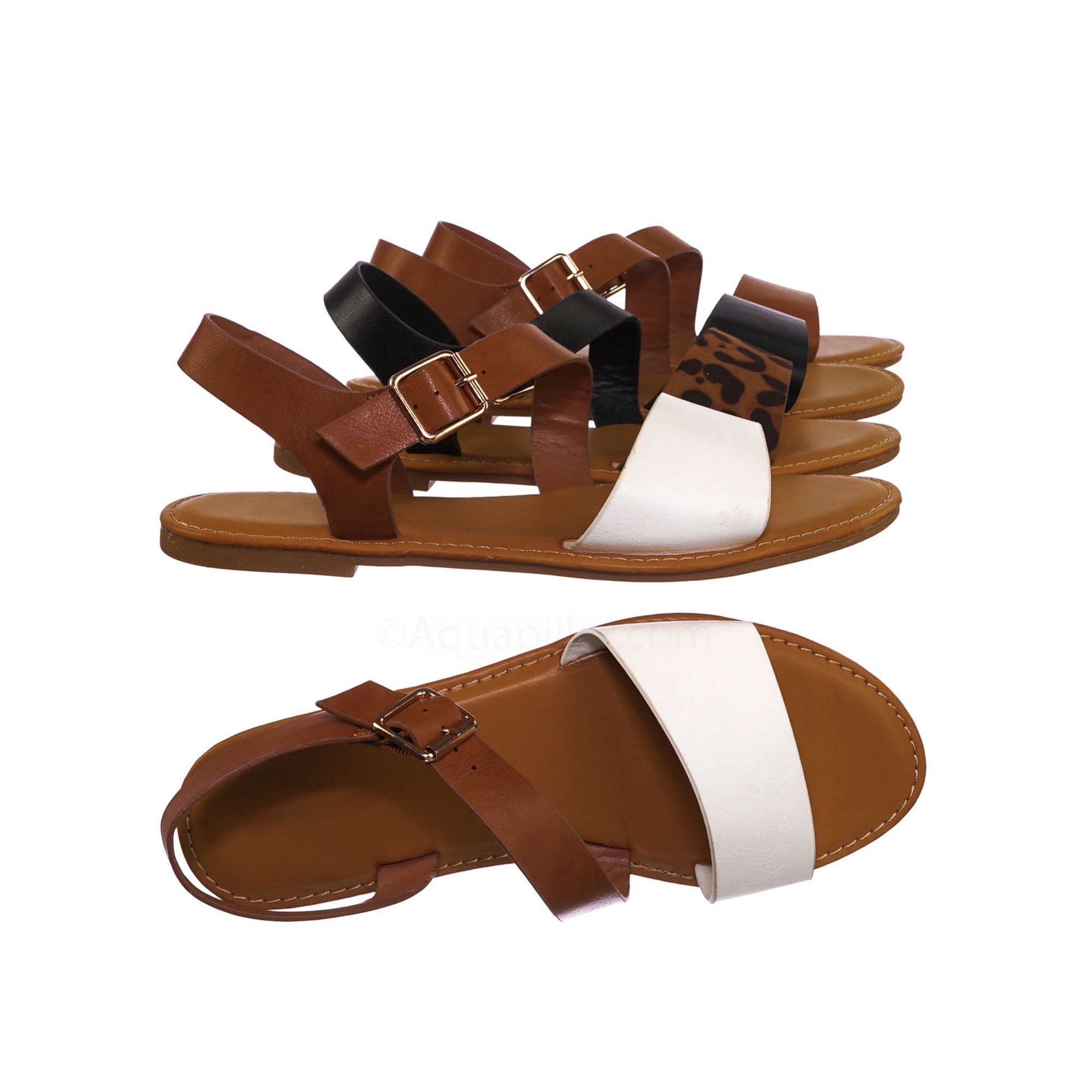Slip on hot sale sandals walmart