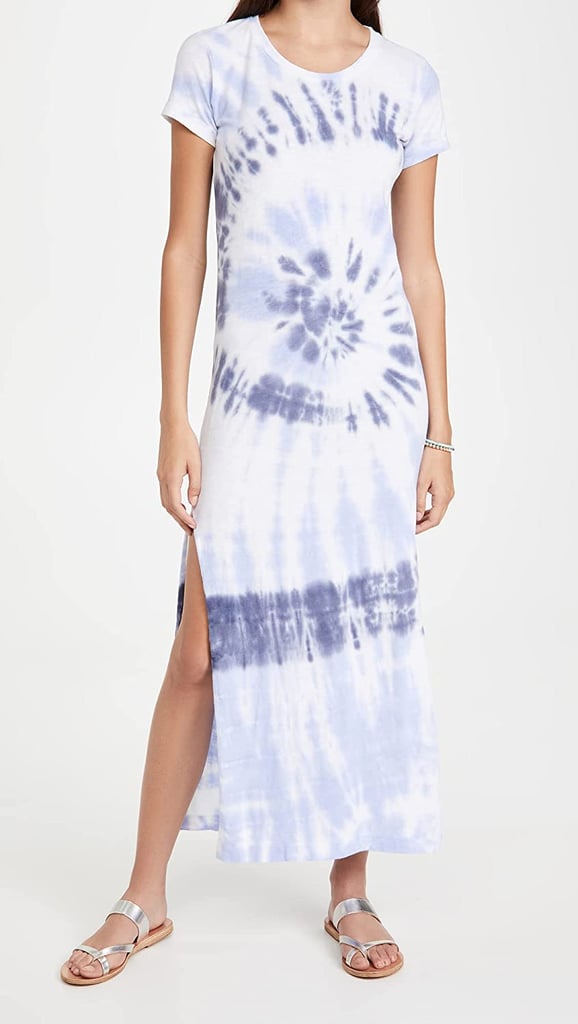 SUNDRY Short Sleeve Maxi Dress