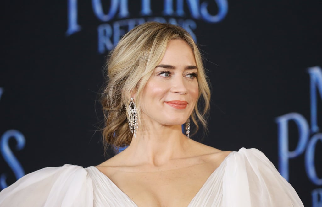 Emily Blunt and John Krasinski Mary Poppins Premiere Photos