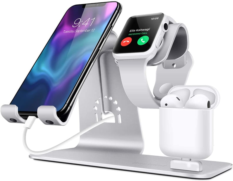 A Tech Stand: Bestand3 in 1 Apple iWatch Stand, Airpods Charger Dock, Phone Desktop Tablet Holder